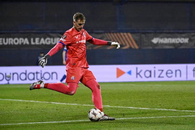 Croatia, Zagreb, 220126. Maksimir Stadium. Football match of the 7th round of the UEFA Europa League, Dinamo - FCSB. In the photo: Ivan Filipovic. Photo: Damir Krajac CROPIX Zagreb Croatia Copyright: xxDamirxKrajacx dinamo_fcsb99-220126