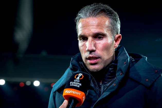 SC Feyenoord Rotterdam trainer Robin van Persie during the match SC Feyenoord Rotterdam vs SK Sturm Graz at the for the Europa League - League phase - Matchday 7 season 2025-2026 in ROTTERDAM, Netherlands on 22 january 2026, (photo by Marcel van Dorst EYE4images DeFodi Images) -