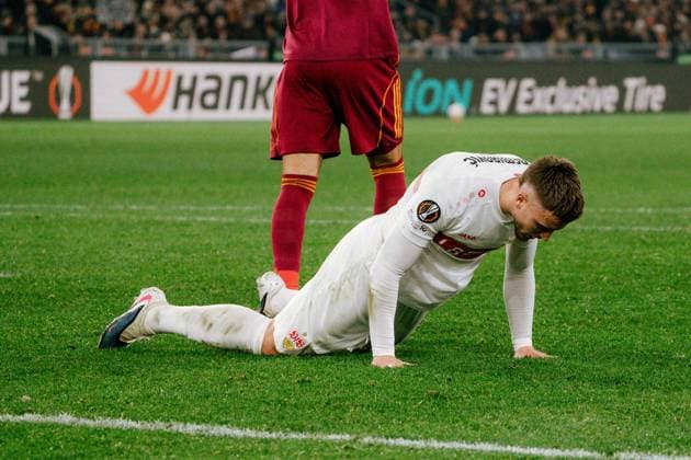Ermedin Demirovic (VfB Stuttgart, 09), ITA, AS Rom vs. VfB Stuttgart, Fussball, Europa League, Spieltag 7, Spielzeit 2025 2026, 22.01.2026, ITA, AS Rom vs. VfB Stuttgart, Fussball, Europa League, Spieltag 7, Spielzeit 2025 2026, 22.01.2026, Rom Copyright: xEibner-Pressefoto EdwardxCheungx EP_ECG