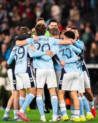 ESP: RC Celta - LOSC Lille. UEFA Europa League. Matchday 7. RC Celta win celebration between LOSC Lille during the UEFA Europa League match, between RC Celta and LOSC Lille, Matchday 7, Balaidos Stadium on January 22, 2026 in Vigo, Spain. kpng Copyright: xPedroxMinax xPRESSINx PM_260122_CEL_LIL_036