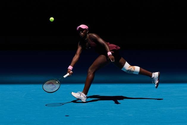 Victoria Mboko of Canada Australian Open tennis tournament, Day Six, Melbourne Park, Australia - 23 Jan 2026Melbourne Melbourne Park Victoria (VIC) Australia  Copyright: xRachelxBach Shutterstockx 16380457x