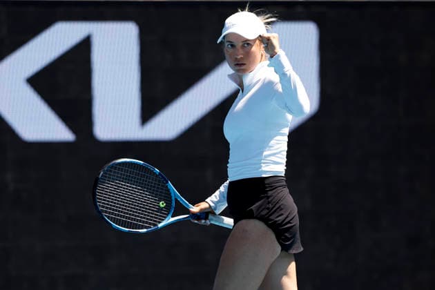 TENNIS AUSTRALIAN OPEN, Yulia Putintseva of Kazakhstan during the Women™s 3rd round match against Zeynep Sonmez of Turkiye on day 6 of the 2026 Australian Open tennis tournament at Melbourne Park in Melbourne, Friday, January 23, 2026. ( NO ARCHIVING MELBOURNE VICTORIA AUSTRALIA  Copyright: xROBxPREZIOSOx 20260123171710227769