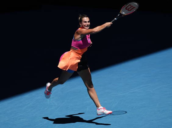 Aryna Sabalenka during her third round match Australian Open tennis tournament, Day Six, Melbourne Park, Australia - 23 Jan 2026Melbourne Melbourne Park Victoria (VIC) Australia  Copyright: xEllaxLing Shutterstockx 16380452bm