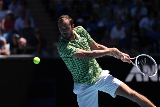 Daniil Medvedev during his third round match Australian Open tennis tournament, Day Six, Melbourne Park, Australia - 23 Jan 2026Melbourne Melbourne Park Victoria (VIC) Australia  Copyright: xEllaxLing Shutterstockx 16380452bx