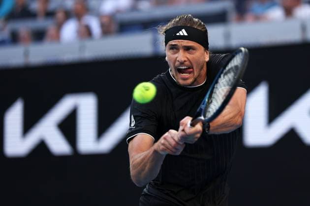 Alexander Zverev during his third round match Australian Open tennis tournament, Day Six, Melbourne Park, Australia - 23 Jan 2026Melbourne Melbourne Park Victoria (VIC) Australia  Copyright: xEllaxLing Shutterstockx 16380452cv