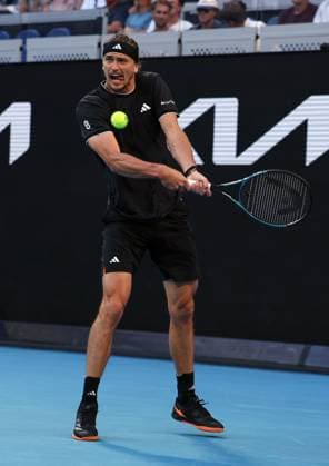 Alexander Zverev during his third round match Australian Open tennis tournament, Day Six, Melbourne Park, Australia - 23 Jan 2026Melbourne Melbourne Park Victoria (VIC) Australia  Copyright: xEllaxLing Shutterstockx 16380452db