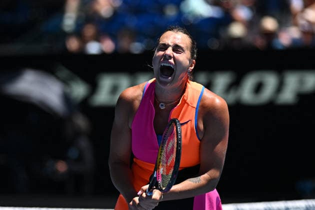 Australian Open - Melbourne Aryna Sabalenka (RUS) during her third round match at the 2026 Australian Open at Melbourne Park in Melbourne, AUSTRALIA, on January 23, 2026. Photo by Corinne Dubreuil ABACAPRESS.COM Melbourne Australia  Copyright: xDubreuilxCorinne ABACAx
