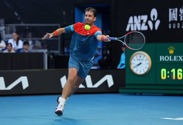 Cameron Norrie during his third round match Australian Open tennis tournament, Day Six, Melbourne Park, Australia - 23 Jan 2026Melbourne Melbourne Park Victoria (VIC) Australia  Copyright: xEllaxLing Shutterstockx 16380452do