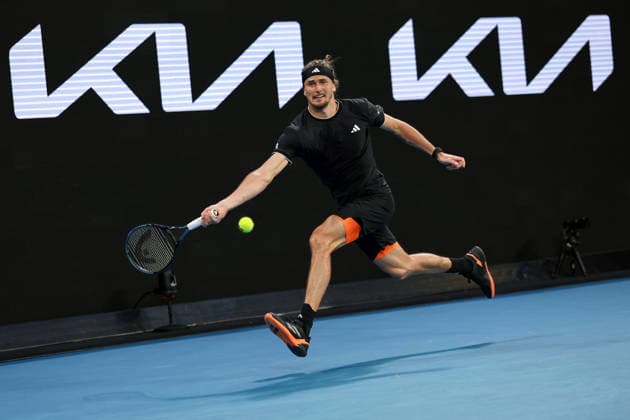 Alexander Zverev during his third round match Australian Open tennis tournament, Day Six, Melbourne Park, Australia - 23 Jan 2026Melbourne Melbourne Park Victoria (VIC) Australia  Copyright: xEllaxLing Shutterstockx 16380452fv