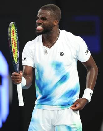 Frances Tiafoe of France during his third round match Australian Open tennis tournament, Day Six, Melbourne Park, Australia - 23 Jan 2026Melbourne Melbourne Park Victoria (VIC) Australia  Copyright: xRachelxBach Shutterstockx 16380457es