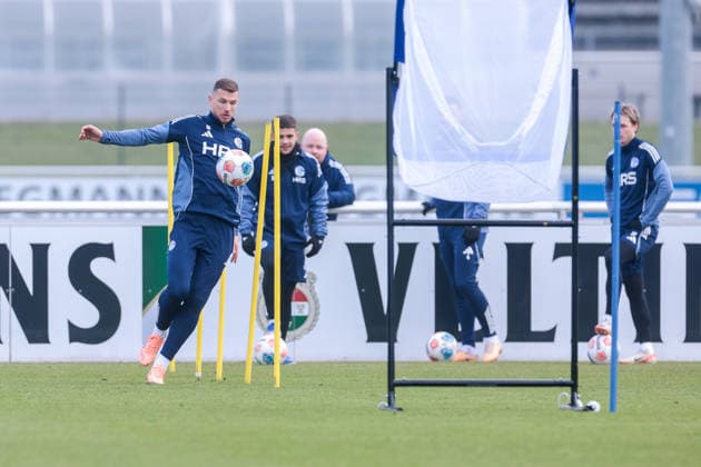 23.01.2026, Fussball, Saison 2025 2026, Training FC Schalke 04, Edin Dzeko (FC Schalke 04), Gelsenkirchen Trainingsgelände des S04 Hamburg Deutschland xRHR-FOTO DEx