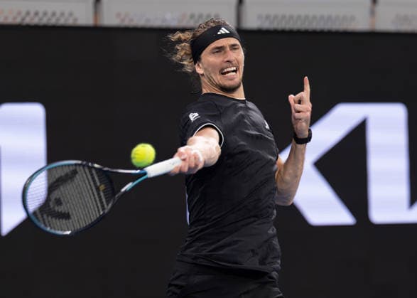 Alexander Zverev (GER), Australian Open 2026, Melbourne Park, Melbourne, Victoria, Australia. Copyright: xJuergenxHasenkopfx