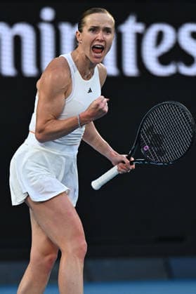 Australian Open 2026 - Melbourne Elina Svitolina (UKR) during her third round match at the 2026 Australian Open at Melbourne Park in Melbourne, AUSTRALIA, on January 23, 2026. Photo by Corinne Dubreuil ABACAPRESS.COM MELBOURNE Australia  Copyright: xDubreuilxCorinne ABACAx