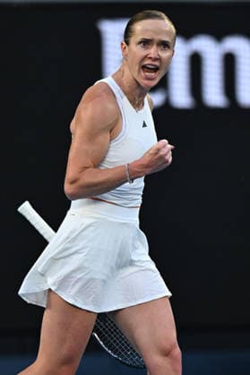 Australian Open 2026 - Melbourne Elina Svitolina (UKR) during her third round match at the 2026 Australian Open at Melbourne Park in Melbourne, AUSTRALIA, on January 23, 2026. Photo by Corinne Dubreuil ABACAPRESS.COM MELBOURNE Australia  Copyright: xDubreuilxCorinne ABACAx