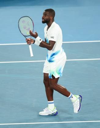 Frances Tiafoe of USA during his third round match Australian Open tennis tournament, Day Six, Melbourne Park, Australia - 23 Jan 2026Melbourne Melbourne Park Victoria (VIC) Australia  Copyright: xRachelxBach Shutterstockx 16380457ii
