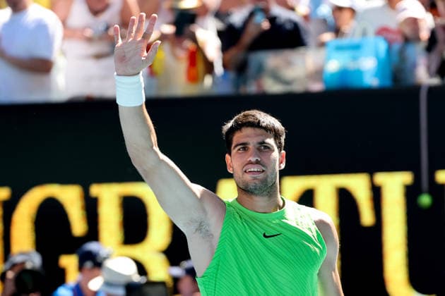 TENNIS : Open Australie 2026 - Melbourne - 23 01 2026 Carlos Alcaraz - Australian Open - Melbourne - 23 01 2026 melbourne  Copyright: xSportxPZx