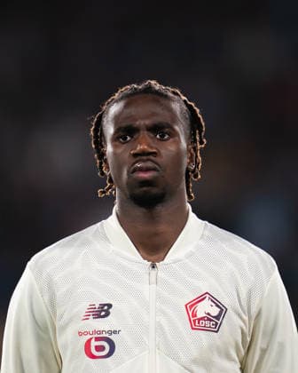 ESP: RC Celta - LOSC Lille. UEFA Europa League. Matchday 7. Ngal Ayel Mukau of LOSC Lille during the UEFA Europa League match, between RC Celta and LOSC Lille, Matchday 7, Balaidos Stadium on January 22, 2026 in Vigo, Spain. kpng Copyright: xPedroxMinax xPRESSINx PM_260122_CEL_LIL_046