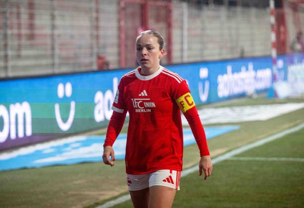 Fußball, Frauen, Saison 2025 2026, Google Pixel Frauen-Bundesliga (15. Spieltag), 1. FC Union Berlin - Bayer 04 Leverkusen, Lisa Heiseler (1. FC Union), 23.01. 2026, Copyright: xMatthiasxKochx