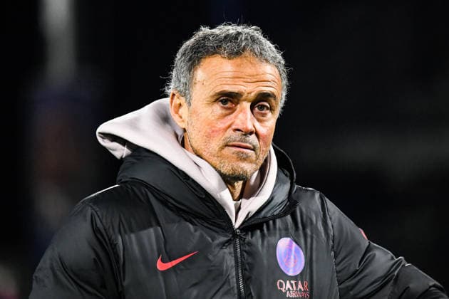 FOOTBALL : AJ Auxerre vs Paris SG - Ligue 1 - JournÃ e 19 - 23 01 2026 Luis Enrique (Paris SG) AuxerreFrance  Copyright: xBaptistexAutissierx