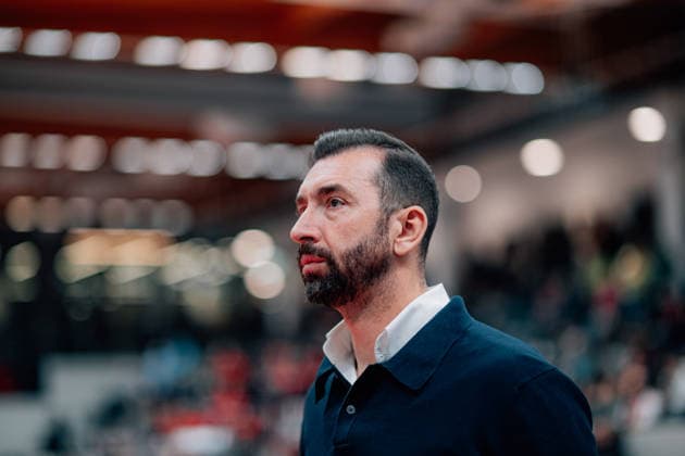 BB-2BL SBB Baskets - Rheinstars Koeln Zoran Kukic (Rheinstars Koeln) waehrend der Saison 2025-2026 in der 2. Barmer Basketball Bundesliga Pro A am 19. Spieltag SBB Baskets und Rheinstars Koeln in der Wolfgang-Lakenmacher-Halle am 23. January 2026 in Magdeburg, Sachsen Anhalt, Deutschland