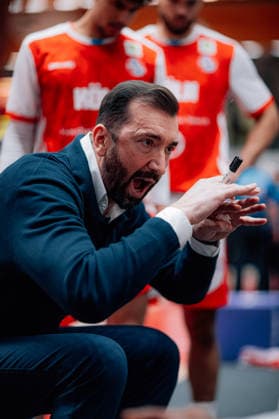 BB-2BL SBB Baskets - Rheinstars Koeln Zoran Kukic (Rheinstars Koeln) waehrend der Saison 2025-2026 in der 2. Barmer Basketball Bundesliga Pro A am 19. Spieltag SBB Baskets und Rheinstars Koeln in der Wolfgang-Lakenmacher-Halle am 23. January 2026 in Magdeburg, Sachsen Anhalt, Deutschland