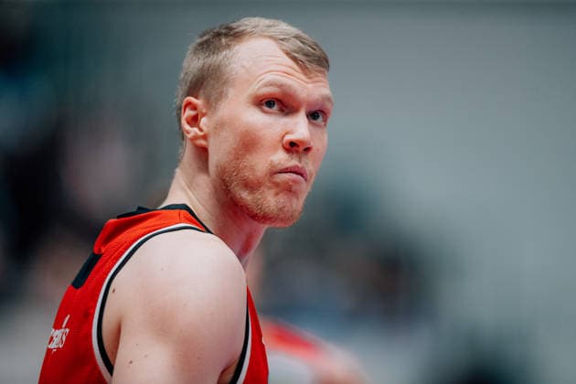 BB-2BL SBB Baskets - Rheinstars Koeln Modestas Paulauskas (SBB Baskets) waehrend der Saison 2025-2026 in der 2. Barmer Basketball Bundesliga Pro A am 19. Spieltag SBB Baskets und Rheinstars Koeln in der Wolfgang-Lakenmacher-Halle am 23. January 2026 in Magdeburg, Sachsen Anhalt, Deutschland