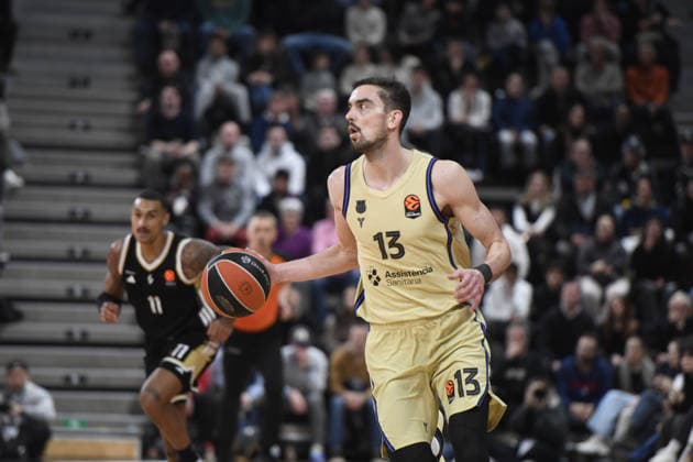 Basketball : ASVEL Villeurbanne vs FC Barcelone - Euroleague - 23 01 2026 Thomas HEURTEL of ASVEL during the Turkish Airlines EuroLeague basketball match between LDLC ASVEL Villeurbanne and FC Barcelone at Astroballe in Villeurbanne, France on 23 January 2026 VILLEURBANNE LyonFrance  Copyright: xMouradxALLILIx