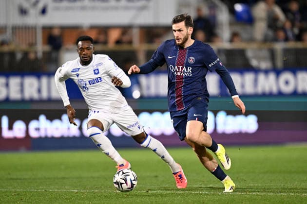 AJ Auxerre v Paris Saint-Germain - Ligue 1 McDonald s 2025 2026 07 Khvicha KVARATSKHELIA (psg) during the Ligue 1 McDonald s match between Auxerre and Paris at Stade Abbe Deschamps on January 23, 2026 in Auxerre, France. Auxerre France  Copyright: xFEPx 776348257