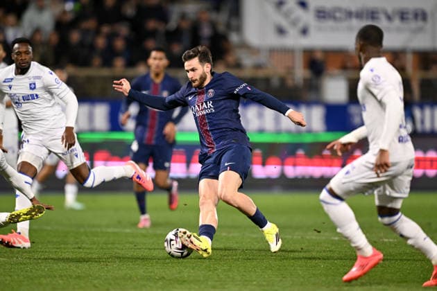AJ Auxerre v Paris Saint-Germain - Ligue 1 McDonald s 2025 2026 07 Khvicha KVARATSKHELIA (psg) during the Ligue 1 McDonald s match between Auxerre and Paris at Stade Abbe Deschamps on January 23, 2026 in Auxerre, France. Auxerre France  Copyright: xFEPx 776348257