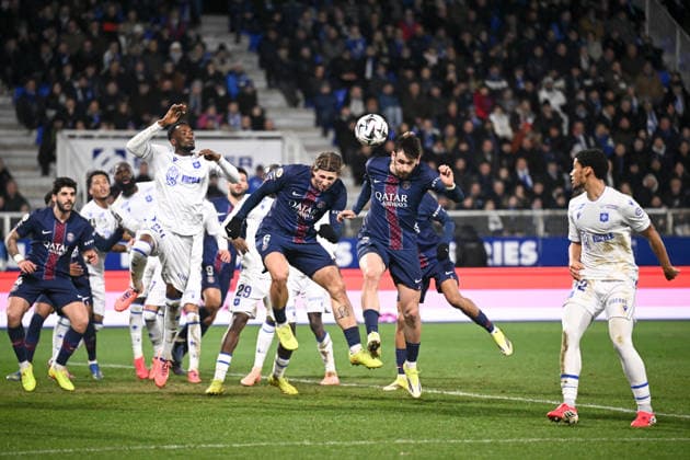 AJ Auxerre v Paris Saint-Germain - Ligue 1 McDonald s 2025 2026 07 Khvicha KVARATSKHELIA (psg) during the Ligue 1 McDonald s match between Auxerre and Paris at Stade Abbe Deschamps on January 23, 2026 in Auxerre, France. Auxerre France  Copyright: xFEPx 776348257