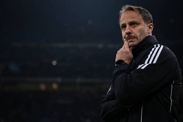 Milan, Italy, 23rd January 2026. Alberto Gilardino Head Coach of Pisa SC reacts as he looks on prior to kick off in the Internazionale vs Pisa SC Serie A match at Giuseppe Meazza, Milan. Picture credit should read: Jonathan Moscrop Sportimage EDITORIAL USE ONLY. No use with unauthorised audio, video, data, fixture lists, club league logos or live services. Online in-match use limited to 120 images, no video emulation. No use in betting, games or single club league player publications. SPI_124_JM_INTER_PISA_ SPI-4419-0124