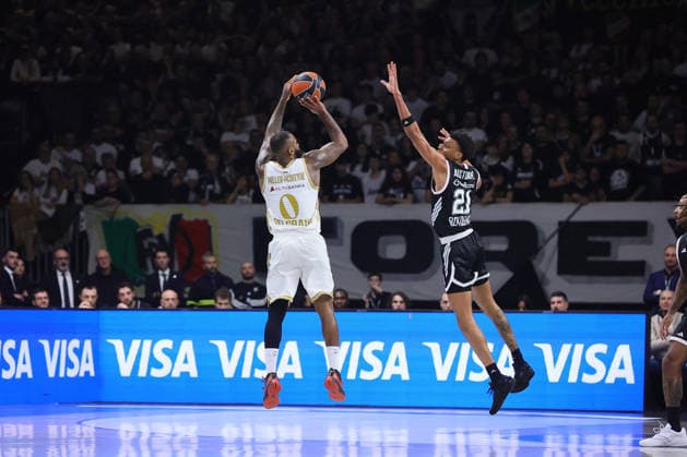 BASKET - Euroleague - Virtus Bologna vs Crvena Zvezda Meridianbet Belgrade 00 Codi Miller-McIntyre Crvena Zvezda Stella Rossa Belgrade BASKETBALL - ITALIAN SERIE A Virtus Bologna vs Crvena Zvezda Stella Rossa Belgrade 23-01-2026 21 Derrick ALSTON JR. Virtus Bologna BASKETBALL - ITALIAN SERIE A Virtus Bologna vs Crvena Zvezda Stella Rossa Belgrade 23-01-2026 during Virtus Bologna vs Crvena Zvezda Meridianbet Belgrade, Basketball Euroleague match in Bologna, Italy, January 23 2026 Bologna Italy  Copyright: xIPAxSport ABACAx