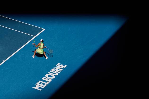 Madison Keys of the United States of America Australian Open tennis tournament, Day Seven, Melbourne Park, Australia - 24 Jan 2026Melbourne Melbourne Park Victoria (VIC) Australia  Copyright: xRachelxBach Shutterstockx 16380458d