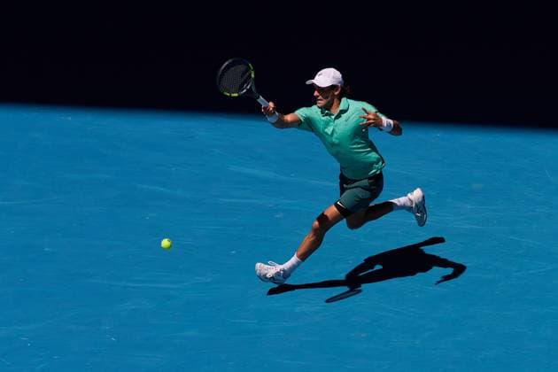 Eliot Spizzirri of the United States of America Australian Open tennis tournament, Day Seven, Melbourne Park, Australia - 24 Jan 2026Melbourne Melbourne Park Victoria (VIC) Australia  Copyright: xRachelxBach Shutterstockx 16380458y