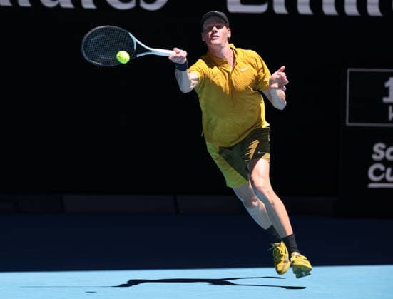 Jannik Sinner (ITA), Australian Open 2026, Melbourne Park, Melbourne, Victoria, Australia. Copyright: xJuergenxHasenkopfx