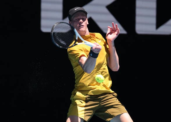 Jannik Sinner (ITA), Australian Open 2026, Melbourne Park, Melbourne, Victoria, Australia. Copyright: xJuergenxHasenkopfx