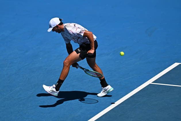 Australian Open - Melbourne Luciano Darderi (ITA) during his third round match at the 2026 Australian Open at Melbourne Park in Melbourne, Australia, on January 24, 2026. Photo by Corinne Dubreuil ABACAPRESS.COM Melbourne Australia  Copyright: xDubreuilxCorinne ABACAx