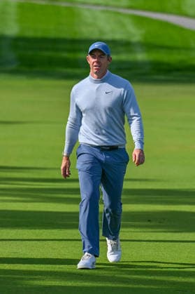 Hero Dubai Desert Classic 2026 DUBAI, UAE - JANUARY 24: Rory McIlroy of Northern Ireland takes to the course to compete in the third round of the Hero Dubai Desert Classic 2026 at Emirates Golf Club in Dubai, United Arab Emirates on January 24, 2026. Waleed Zein Anadolu Dubai United Arab Emirates. Editorial use only. Please get in touch for any other usage.  Copyright: x2026xAnadoluxWaleedxZeinx