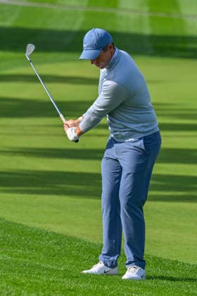 Hero Dubai Desert Classic 2026 DUBAI, UAE - JANUARY 24: Rory McIlroy of Northern Ireland in action in the third round of the Hero Dubai Desert Classic 2026 at Emirates Golf Club in Dubai, United Arab Emirates on January 24, 2026. Waleed Zein Anadolu Dubai United Arab Emirates. Editorial use only. Please get in touch for any other usage.  Copyright: x2026xAnadoluxWaleedxZeinx