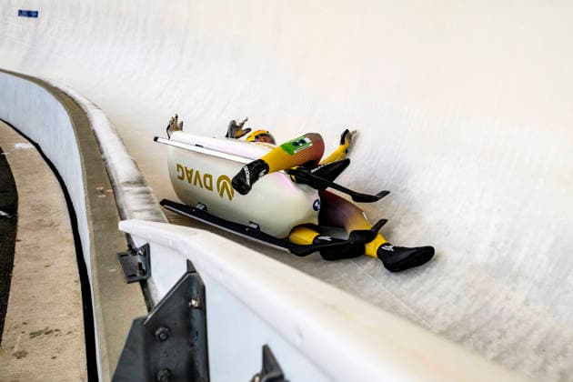 Eitberger, Dajana (GER), Matschina, Magdalena (GER) Sturz in Auf 1. GER, Thueringen, 7. Eberspaecher Rodel Weltcup 2025 2026, 1 Mixed-Event Europameisterschaft pressenden by Skechers, Oberhof, 23.01-24.01.2026, 1. Lauf Damen Doppel, 09.20Uhr, 24.02.2026 GER, Thueringen, 7. Eberspaecher Rodel Weltcup 2025 2026, 1 Mixed-Event Europameisterschaft pressenden by Skechers, Oberhof, 23.01-24.01.2026, 1. Lauf Damen Doppel, 09.20Uhr, 24.02.2026 Oberhof *** Eitberger, Dajana GER , Matschina, Magdalena GER Fall in Auf 1 GER, Thuringia, 7 Eberspaecher Luge World Cup 2025 2026, 1 Mixed Event European Championship pressing by Skechers, Oberhof, 23 01 24 01 2026, 1 Run Ladies Doubles, 09 20h, 24 02 2026 GER, Thuringia, 7 Eberspaecher Luge World Cup 2025 2026, 1 mixed event European Championship pressing by Skechers, Oberhof, 23 01 24 01 2026, 1 run womens doubles, 09 20h, 24 02 2026 Oberhof Copyright: xEibner-Pressefoto MartinxHerbstx EP_MHT