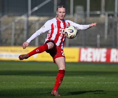 23.01.2026 xophax, Fussball Frauen Bundesliga Google Pixel Frauen - Bundesliga 25 26 Saison 2025 2026 1.FC Köln - SC Freiburg. Anna Gerhardt ( 1.FC Köln ) Köln