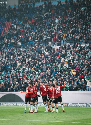 2. Bundesliga: Hannover 96 vs. Fortuna Düsseldorf, 24.01.2026 TOR durch Benjamin Källman (Hannover 96, 9) zum 2:0; Fußball, 2. Bundesliga, 19. Spieltag: Hannover 96 vs. Fortuna Düsseldorf am 24.01.2026 in der Heinz von Heiden Arena, Hannover DFL REGULATIONS PROHIBIT ANY USE OF PHOTOGRAPHS AS IMAGE SEQUENCES AND OR QUASI-VIDEO.