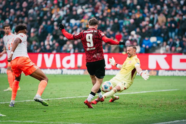 2. Bundesliga: Hannover 96 vs. Fortuna Düsseldorf, 24.01.2026 TOR durch Benjamin Källman (Hannover 96, 9) zum 2:0; Fußball, 2. Bundesliga, 19. Spieltag: Hannover 96 vs. Fortuna Düsseldorf am 24.01.2026 in der Heinz von Heiden Arena, Hannover DFL REGULATIONS PROHIBIT ANY USE OF PHOTOGRAPHS AS IMAGE SEQUENCES AND OR QUASI-VIDEO.