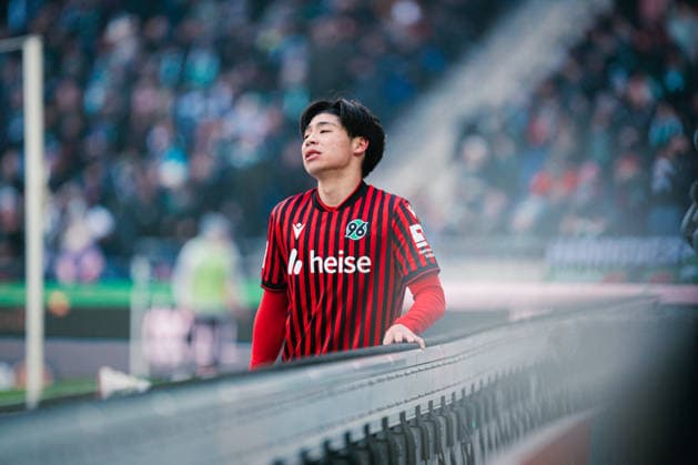 2. Bundesliga: Hannover 96 vs. Fortuna Düsseldorf, 24.01.2026 Daisuke Yokota (Hannover 96, 18); Fußball, 2. Bundesliga, 19. Spieltag: Hannover 96 vs. Fortuna Düsseldorf am 24.01.2026 in der Heinz von Heiden Arena, Hannover DFL REGULATIONS PROHIBIT ANY USE OF PHOTOGRAPHS AS IMAGE SEQUENCES AND OR QUASI-VIDEO.