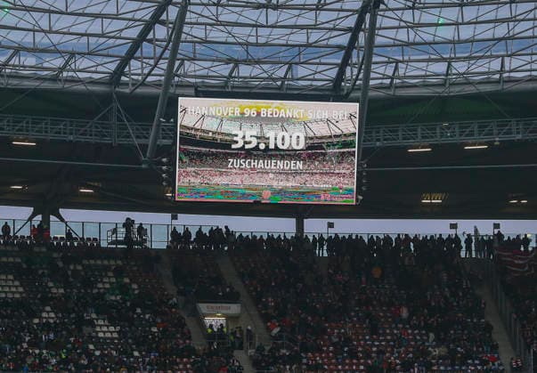 Deutschland: Fussball 2.Bundesliga 2025 26, 19. Spieltag - Hannover 96 Fortuna Düsseldorf - Heinz von Heiden Arena Stadion (Hannover): Hannover