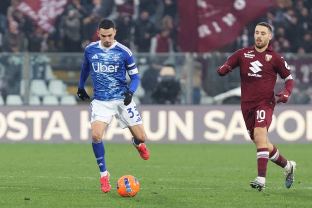 ComoÕs ComoÕs Lucas Da Cunha during the Serie A soccer match between Como and Torino at the Giuseppe Sinigaglia stadium in Como, north Italy - January 24, 2026 - Soccer.  Copyright: xAntonioxSaiai LaPressex