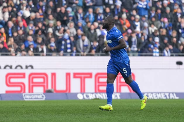 2. Bundesliga, Karlsruher SC vs Hertha BSC, 24.01.2026 Stephan Ambrosius (Karlsruher SC, 5) 2. Bundesliga, Karlsruher SC vs Hertha BSC, BBBank Wildpark Karlsruhe, 24.01.2026 DFB DFL REGULATIONS PROHIBIT ANY USE OF PHOTOGRAPHS AS IMAGE SEQUENCES AND OR QUASI-VIDEO.