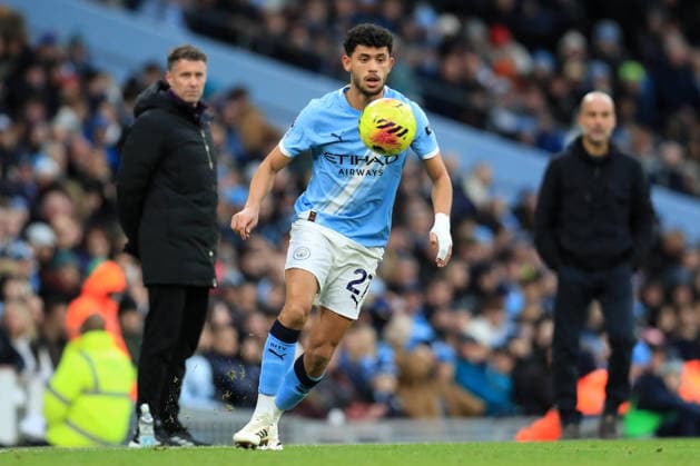 24th January 2026; Etihad Stadium, Manchester, Lancashire, England; Premier League Football, Manchester City versus Wolverhampton Wanderers; Matheus Nunes of Manchester City controls the ball  DavidxBlunsden Content restricted for UK based newspaper