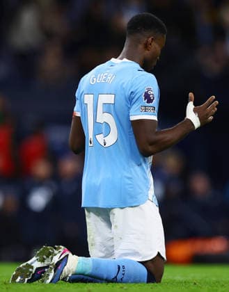 Marc Guehi of Manchester City at the end of the match Manchester City v Wolverhampton Wanderers, Premier League, Football, Etihad Stadium, Manchester, UK - 24 Jan 2026Manchester Etihad Stadium United Kingdom EDITORIAL USE ONLY No use with unauthorised audio, video, data, fixture lists, club league logos or live services. Online in-match use limited to 120 images, no video emulation. No use in betting, games or single club league player publications.  Copyright: xMattxWest Shutterstockx 16425986ap