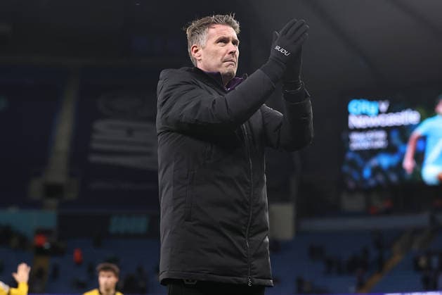 Manchester City v Wolverhampton Wanderers, Premier League Wolverhampton Wanderers manager Rob Edwards applauds the travelling fans after the Manchester City v Wolverhampton Wanderers Premier League match at the Etihad Stadium, Manchester, England on 24 January 2026 Credit: Ryan Crockett Every Second Media Editorial use only. All images are copyright Every Second Media Limited. No images may be reproduced without prior permission. All rights reserved. Premier League and Football League images are subject to licensing agreements with Football DataCo Limited. see https: www.football-dataco.com Copyright: xIMAGO EveryxSecondxMediax ESM-1769-0109 RyanxCrockettx xEveryxSecondxMediax